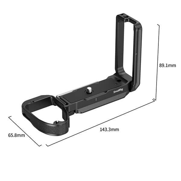 SmallRig L-Bracket for Sony Alpha 7R VI (front view) SmallRig L-Bracket for Sony Alpha 7R VI (front view)