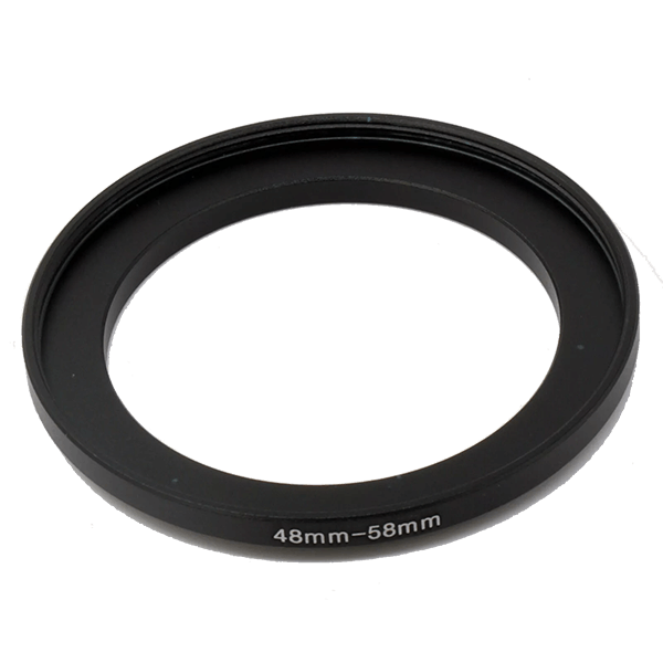 Step Up Ring 48-58 mm front view