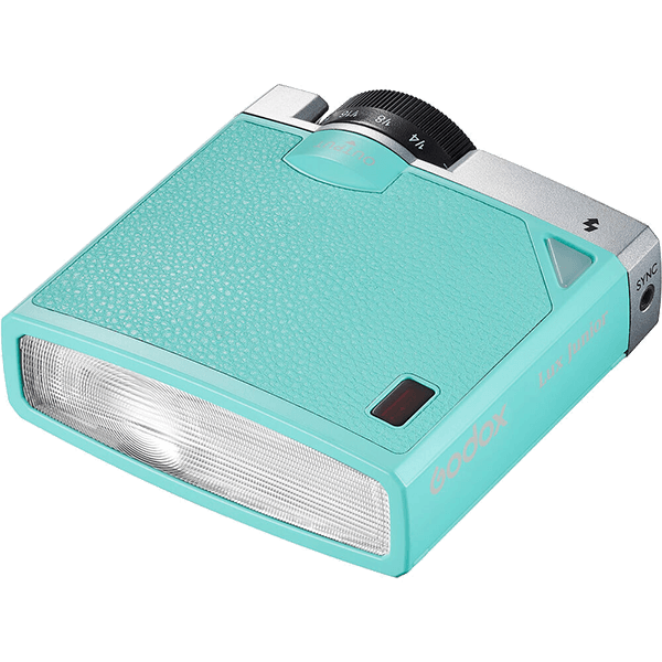 Retro Flash Godox Lux Junior mint green