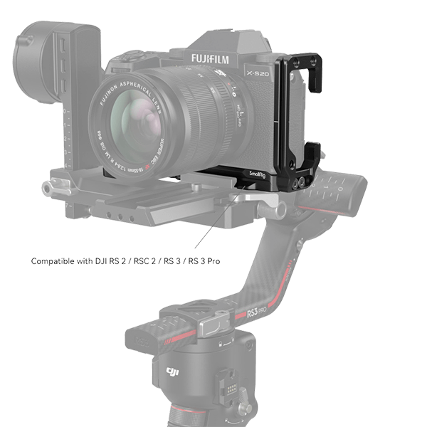 SmallRig L-Winkel zu Fujifilm X-S20 4231 auf Rig