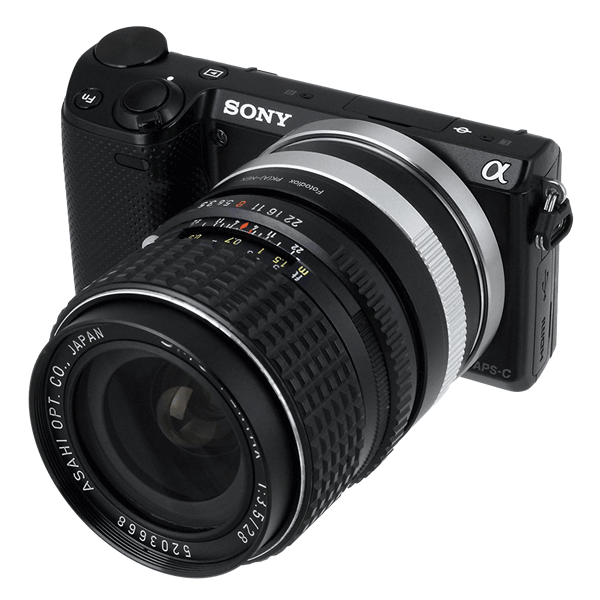 Objektivadapter K AF Mount Objektiv auf Sony E-Mount von Fotodiox