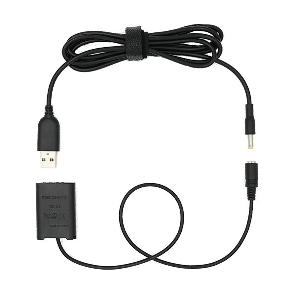 Sony NP-BX1 Dummy Battery with USB connection