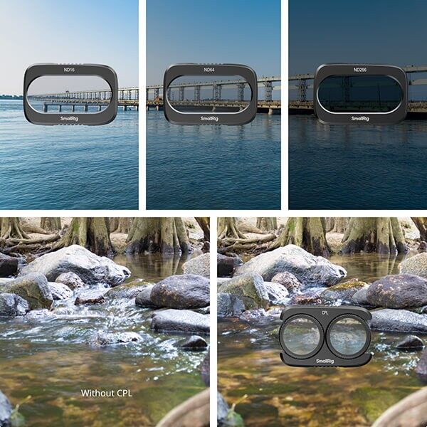 SmallRig 6658 CPL gegen Reflexe auf Wasser und Glas SmallRig 6658 CPL gegen Reflexe auf Wasser und Glas