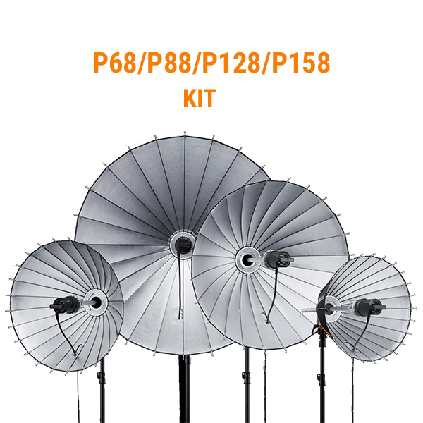 Godox P das parabolisches Lichtfokussiersystem Set Godox P das parabolisches Lichtfokussiersystem Set