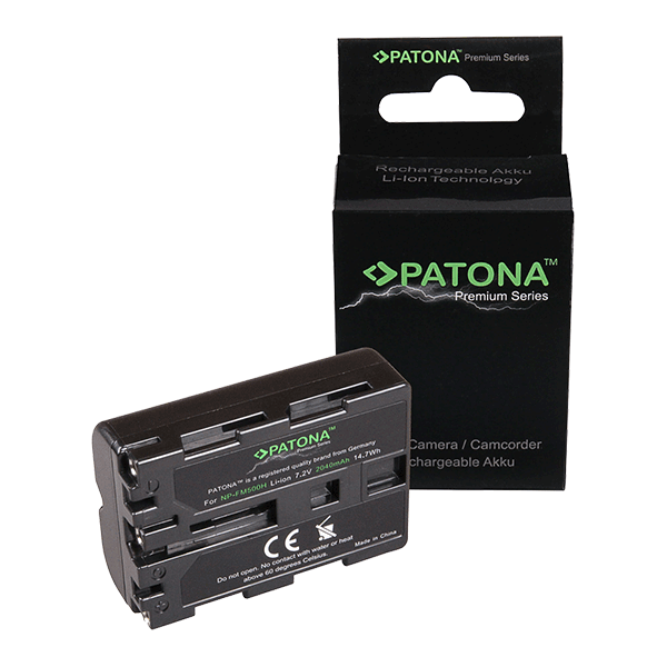 Premium Battery for Sony NP-FM500H by Patona