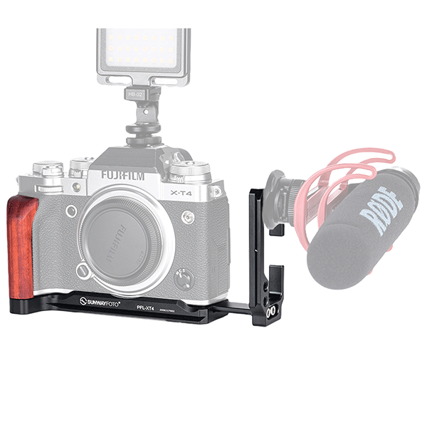 Custom L bracket with grip for Fujifilm X-T4