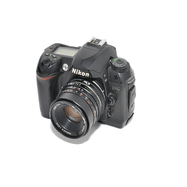 Objektivadapter C/Y an Nikon 