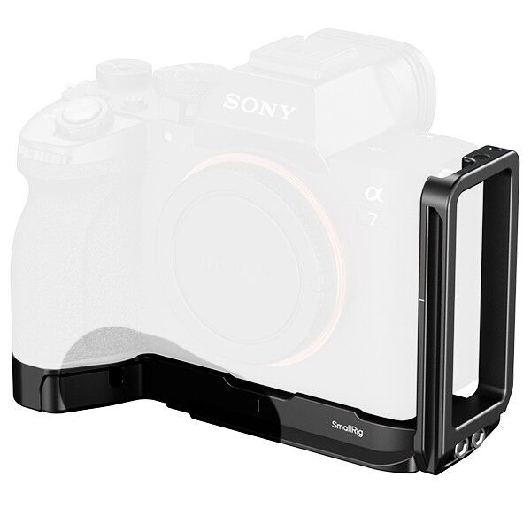 SmallRig L-bracket for Sony mounted on camera