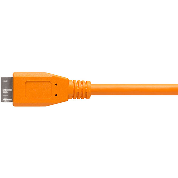 TetherPro USB-C to 3.0 Micro-B in Orange