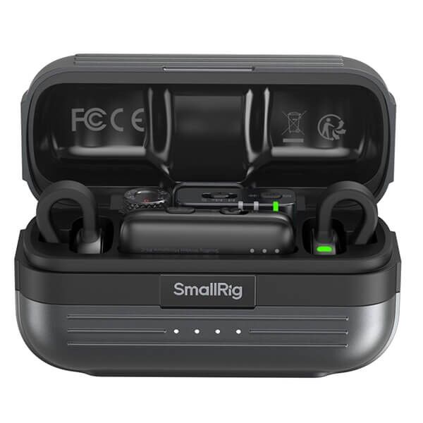 SmallRig S70 Wireless Microphone Set Includes 2 transmitters and 9 silicone covers