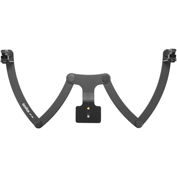 Godox MF-DB Doppelhalter zu Dental-Blitz MF12-DK1 offen