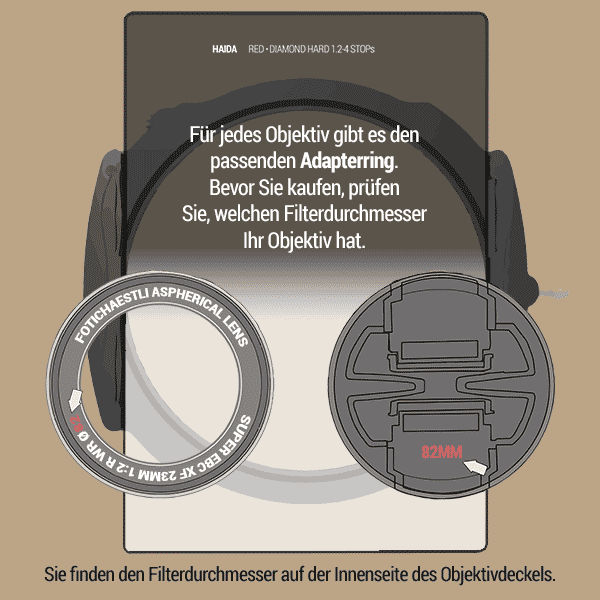 Haida M15 Adapter Ring 82mm