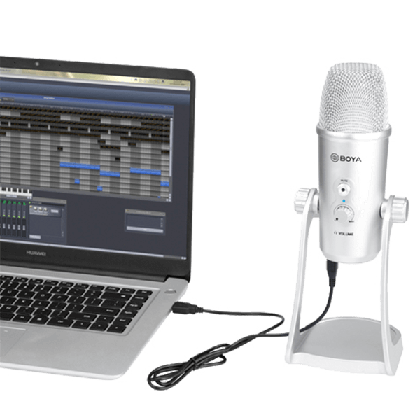 Boya BY-PM700SP USB-Kondensatormikrofon PC und Smartphone