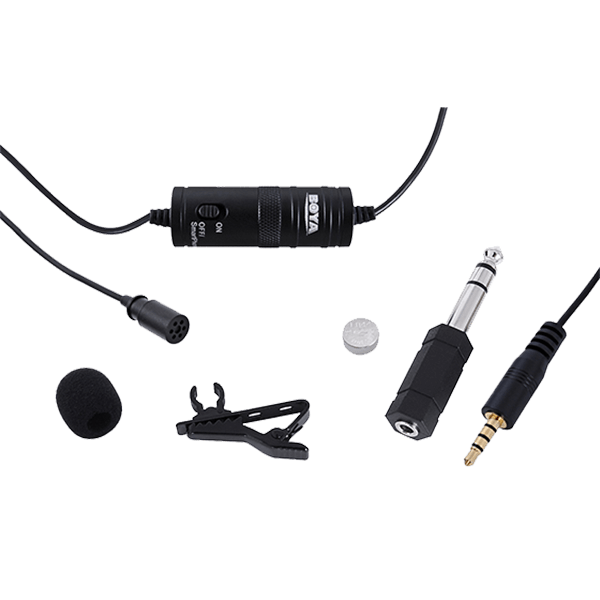 Boya BY-M1 Lavalier Mikrofon Mono