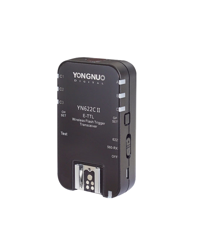 Yongnuo YN-622 C II E-TTL II wireless flash trigger for Canon and Yongnuo complementary