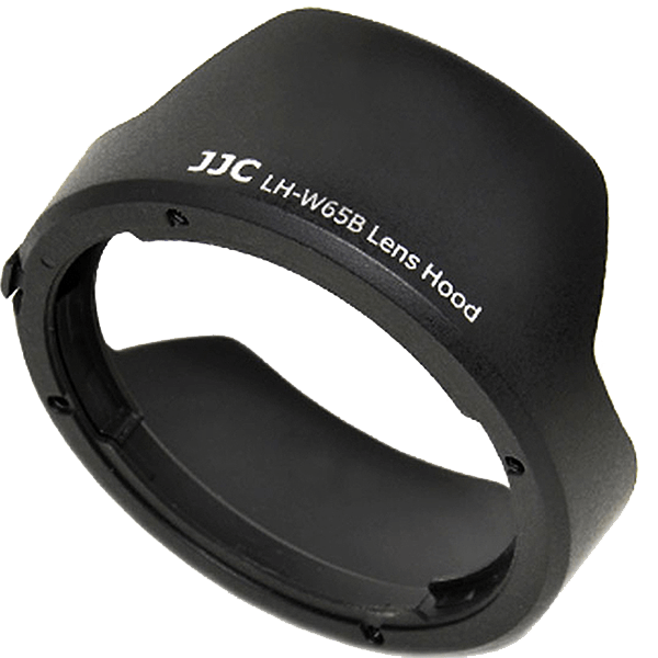 JJC lens hood LH-W65B replaces Canon EW-65B