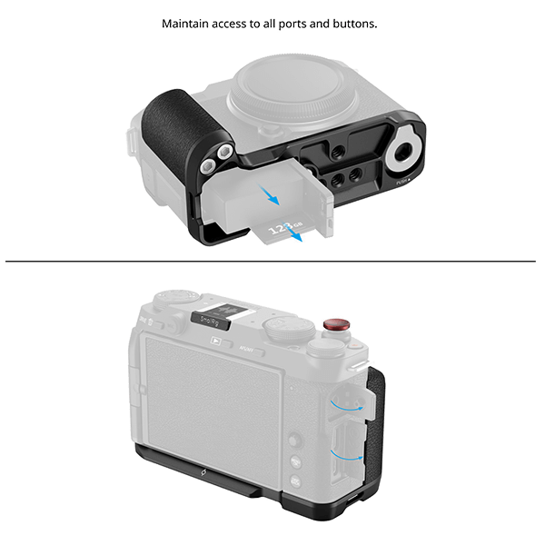 SmallRig Handgriff passend zu Fujifilm X-M5 in schwarz 4876 zugänge