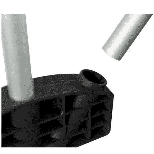 Solid White X-Drop Backdrop Kit