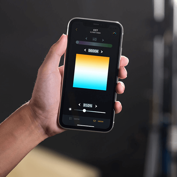 Godox VL150II Videoleuchte mit Bowens Anschluss App