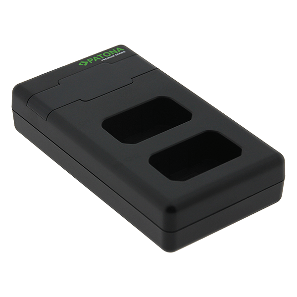 Doppel USB C Ladegerät zu Sony NP-FW50 von oben