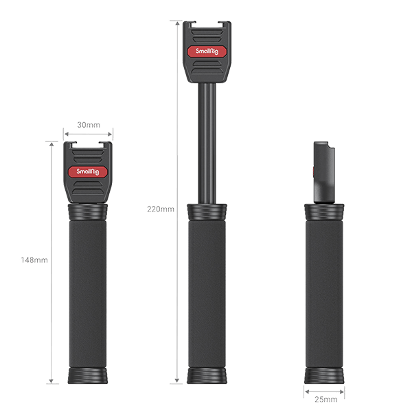 SmallRig Rode Wireless Go Handle for Intervies using 3182