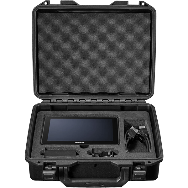 Godox GMB-01 hard case fits 7inch monitor open