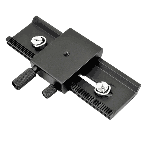 Makroschlitten Stereoschlitten LP-01 unterseite