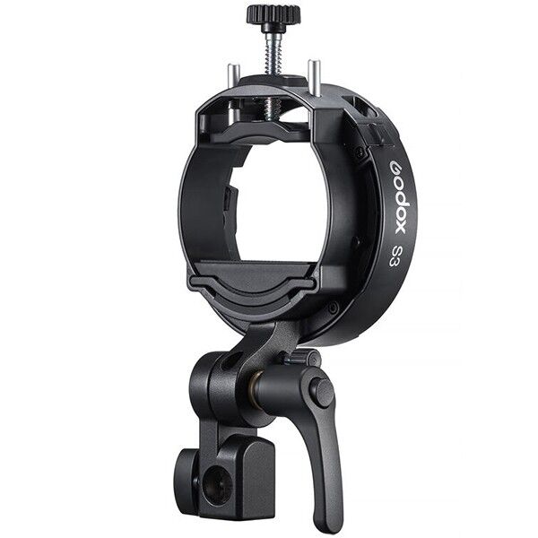 Godox S3 Speedlite Bracket mit Bowens Mount von hinten