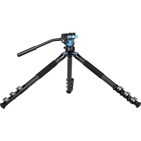 Compact and lightweight Sirui L-324F carbon tripod