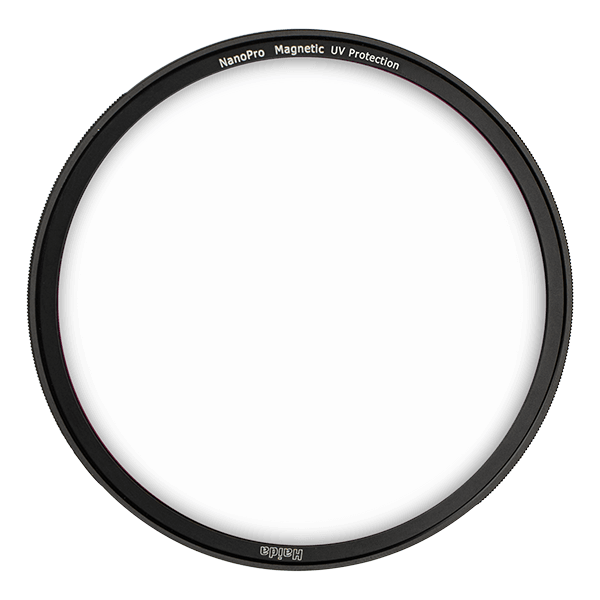 Objektiv Schutzfilter Magentisch von Haida mit Adapterring 62mm Front