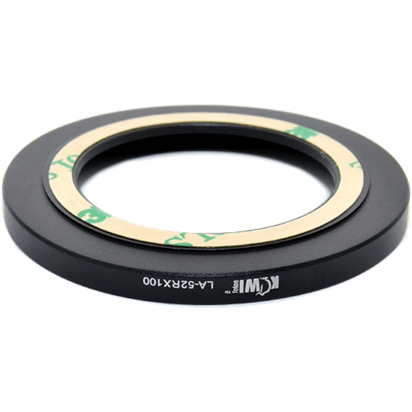 Detailaufnahme Aluminium-Adapter für RX100 Serie