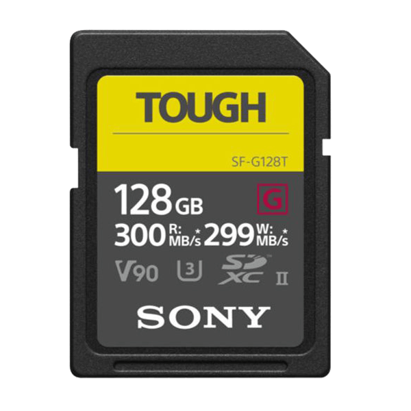Sony SF-G Tough SDXC UHS-II 128GB 300MBs SFG1TG
