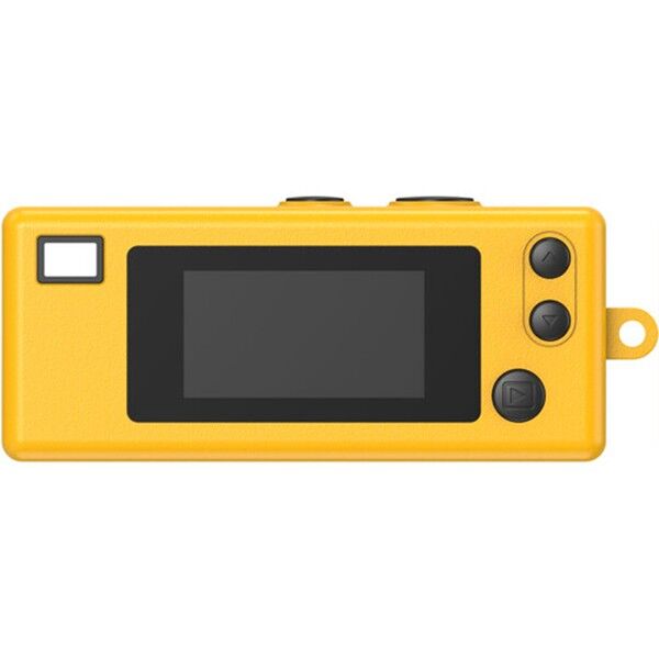 Rear view of the Kodak Charmera mini digital camera