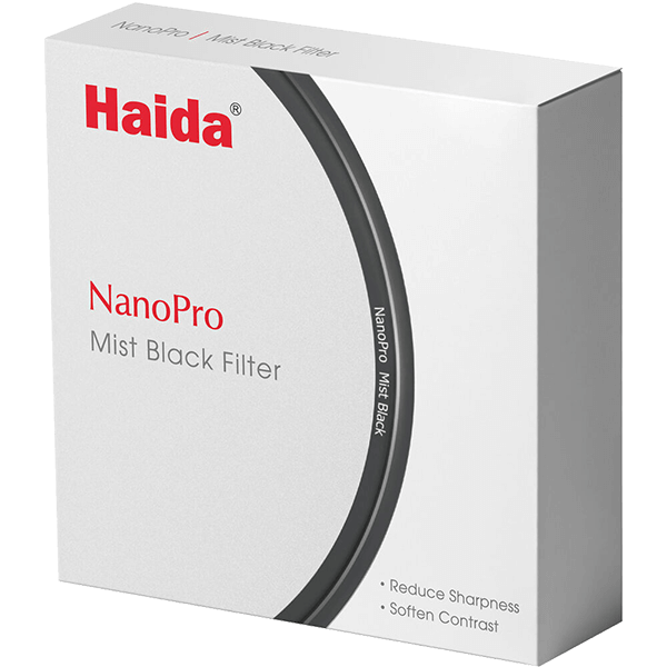 Haida 55mm NanoPro Mist Black 1/4 Filter packing