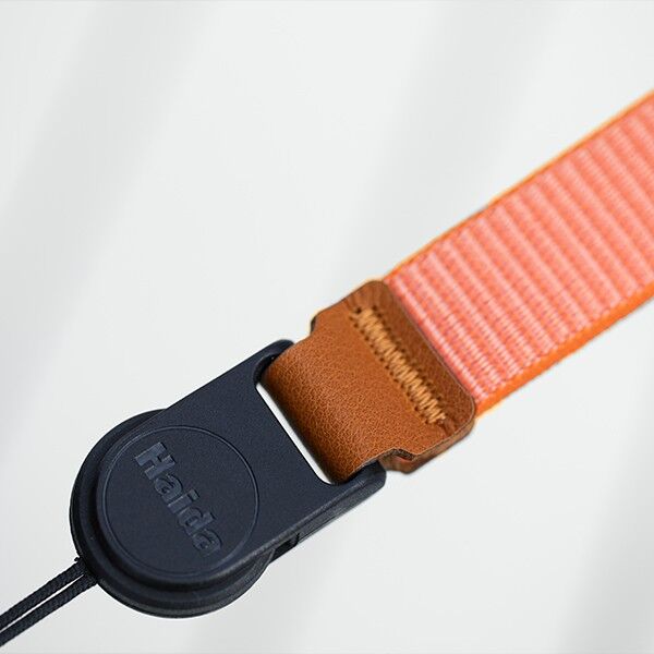 Close-up of the clasp on the Haida nylon wrist strap