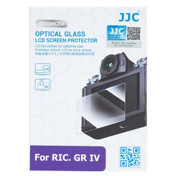 Screen protector on Ricoh GR IV display
