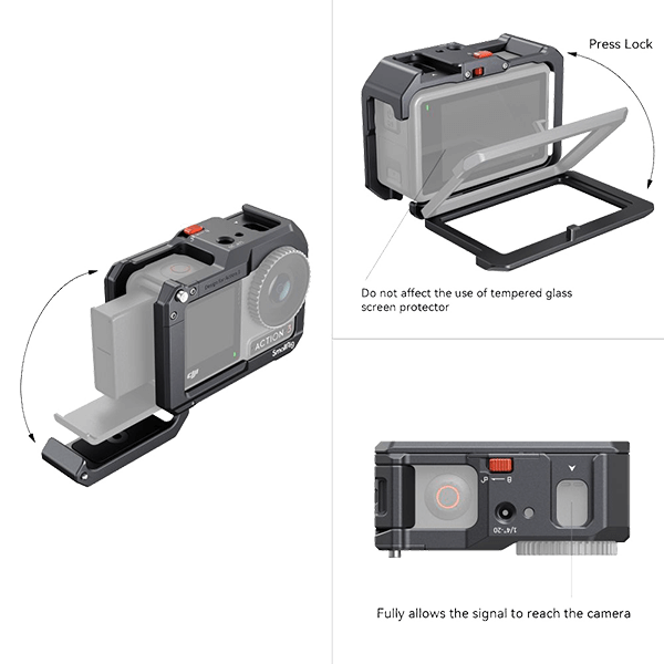 SmallRig Kaefig zu DJI Osmo Action 3 4119 zugänge