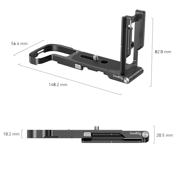 SmallRig L-Winkel zu Canon EOS R8 und EOS RP 4211 Abmessungen