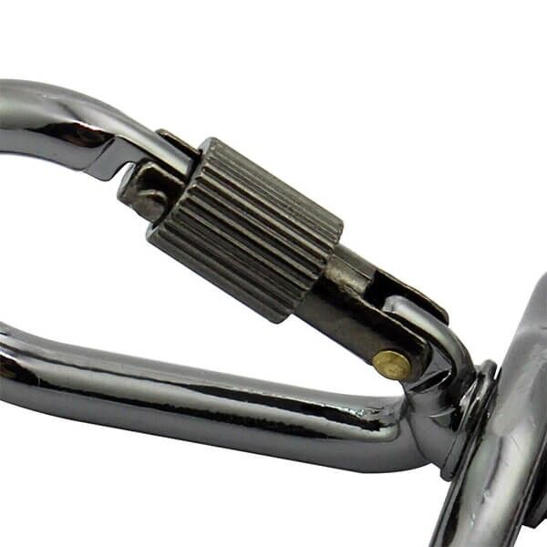 Snap hook for camera strap Front view Fastener