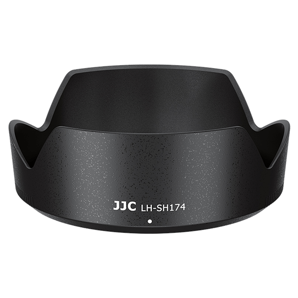 Front view of the JJC LH-SH174 lens hood