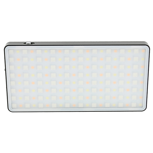 LED160 Foto und Videolicht mit Akku und RGB von Patona Front