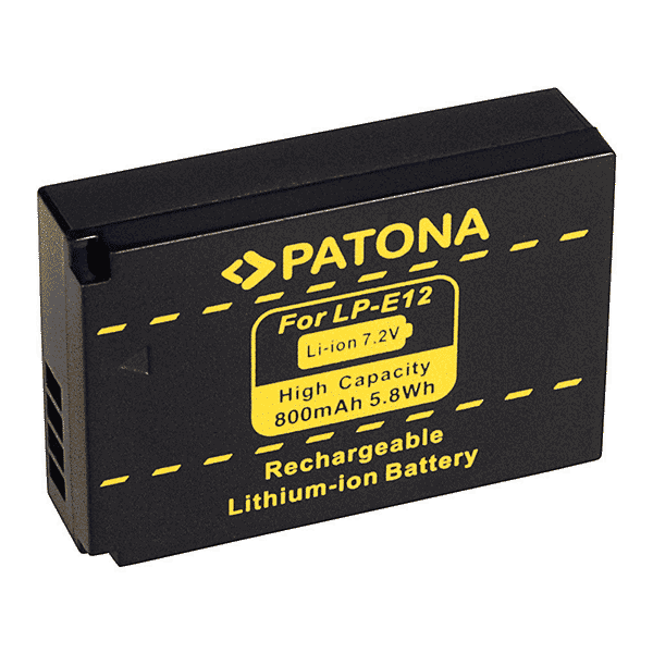 Rechargeable Battery for Canon LPE-12 by Patona