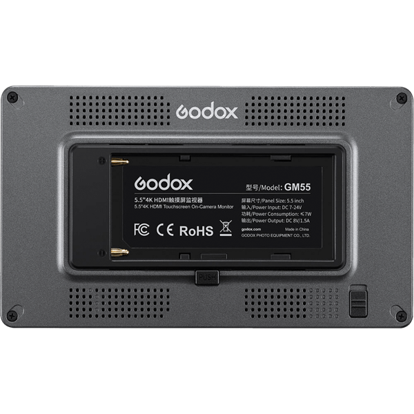 Godox GM55 4K HDMI Touchscreen 5.5" On-camera Monitor
