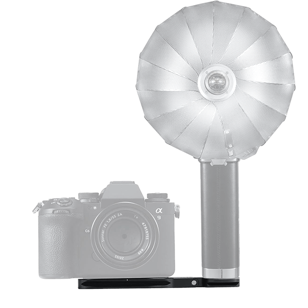 Godox FB01 Blitzhalterung zu Kamera und Lux Master