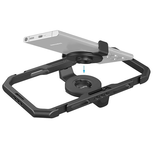 Universeller Smartphone-Halter mit Schnellverschluss von SmallRig MC4