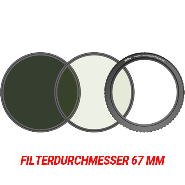 variabler ND Filter wechselbar 67 mm von Haida mit Filtergewinde