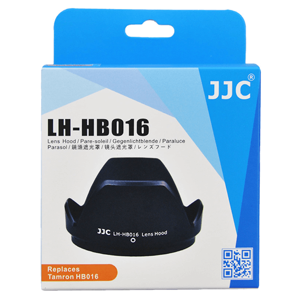 Gegenlichtblende zu Tamron 16-300mm f35-63 Di II VC PZD MACRO von JJC Detail Verpackung