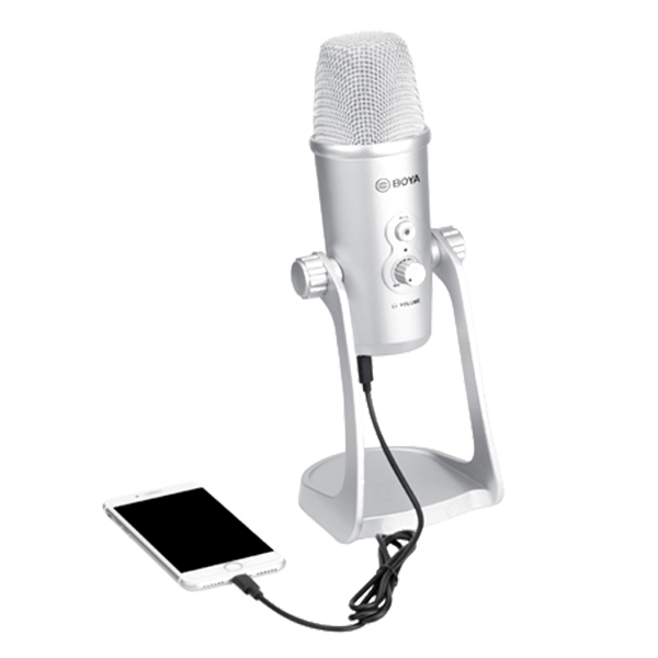 Boya BY-PM700SP USB-Kondensatormikrofon PC und Smartphone