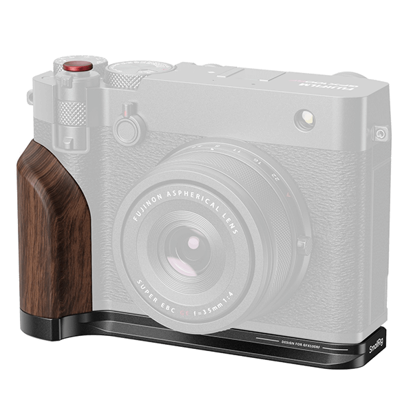 SmallRig Handgriff für Fujifilm GFX100RF in Schwarz – Frontansicht
