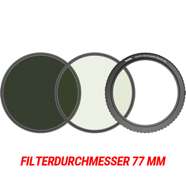 variabler ND Filter wechselbar 77 mm von Haida mit Filterdurchmesser variabler ND Filter wechselbar 77 mm von Haida mit Filterdurchmesser